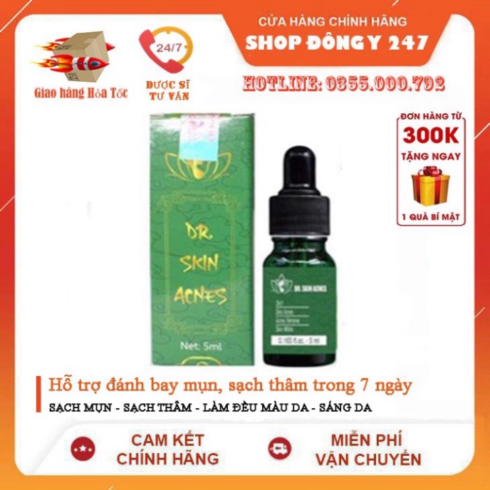 ✅ serum mụn dr.skinacnes 👍 ❤️