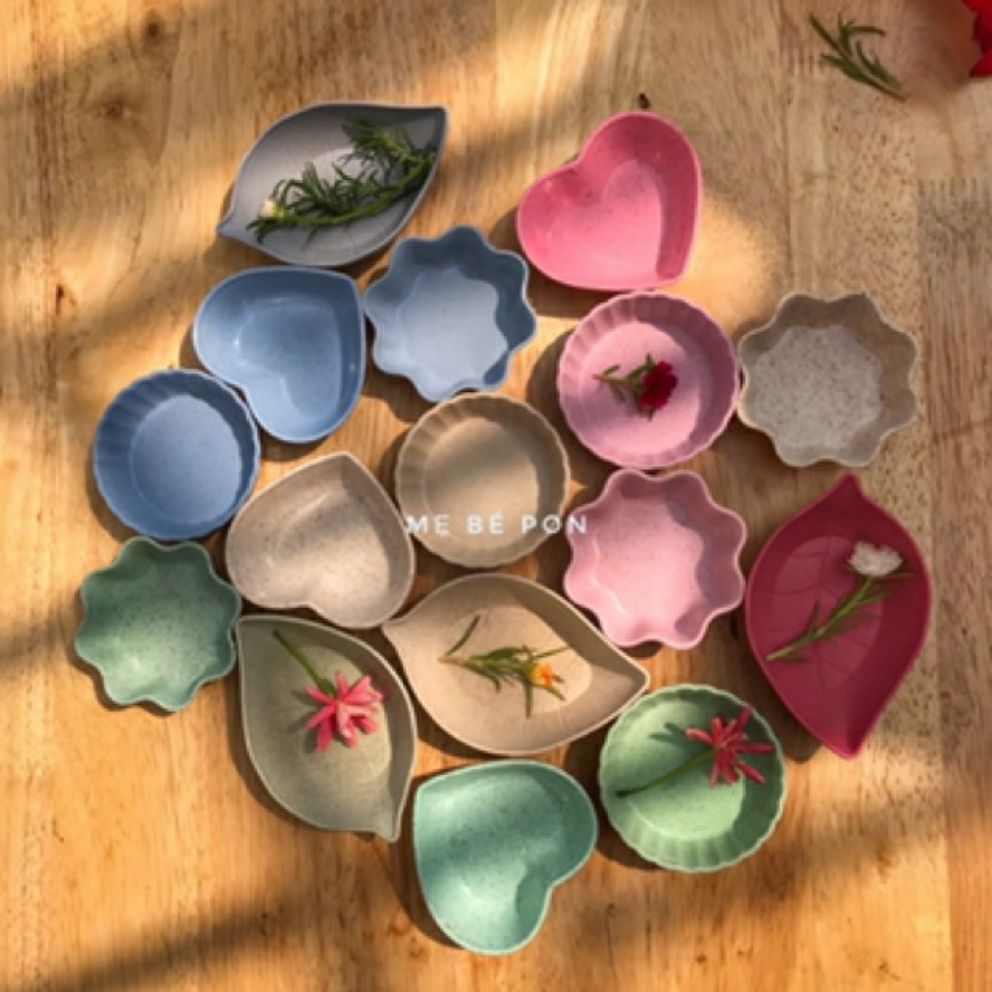 [HCM][Rẻ vô đối]Combo 2 bát ăn dặm lúa mạch mini cho bé