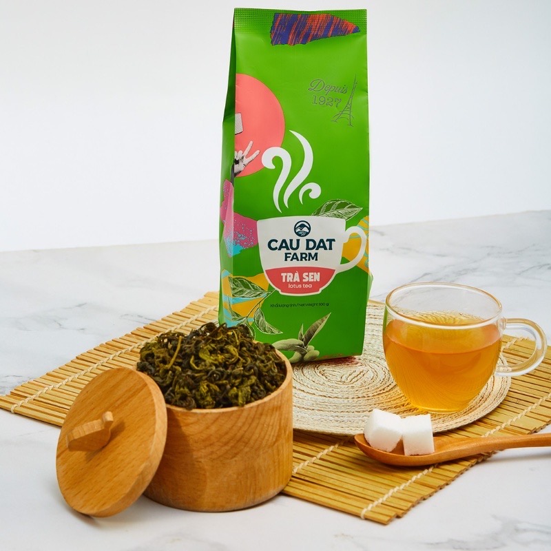 Trà o long kim tuyến cầu đất farm túi 100g