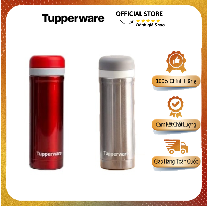 Bình Pha Trà Giữ Nhiệt Tupperware Có Ngăn Lọc Thermal 380ml - Tupperware Mall Chợ Lớn