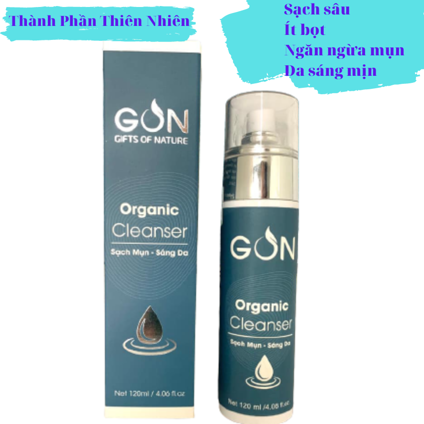 Sữa rửa mặt gon - ít bọt, sạch sâu, dịu nhẹ da