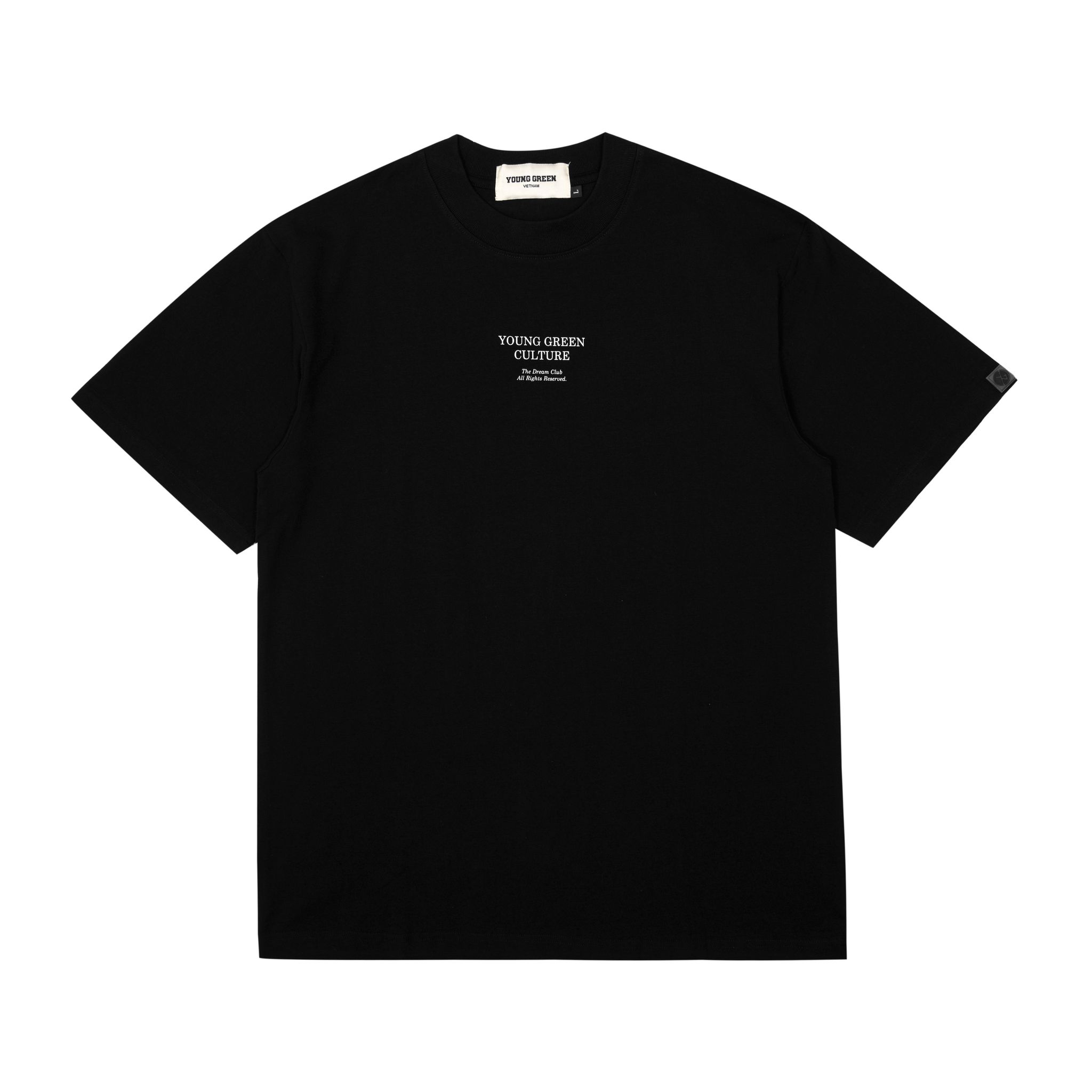Áo thun young green culture words tee - cotton
