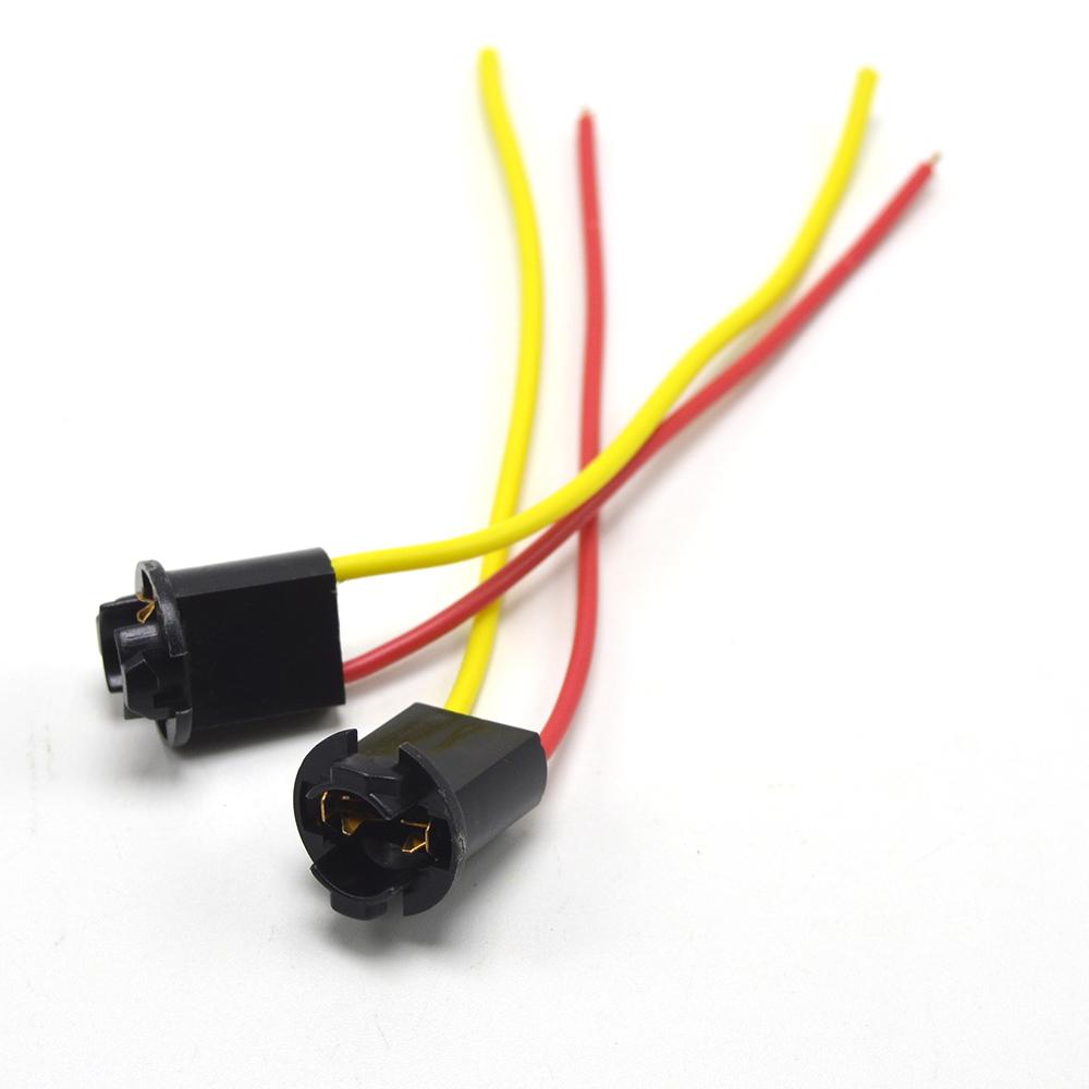 Bộ 2 chuôi đèn T10 cho bóng đèn Oto/Xe máy CT10 (Đen)