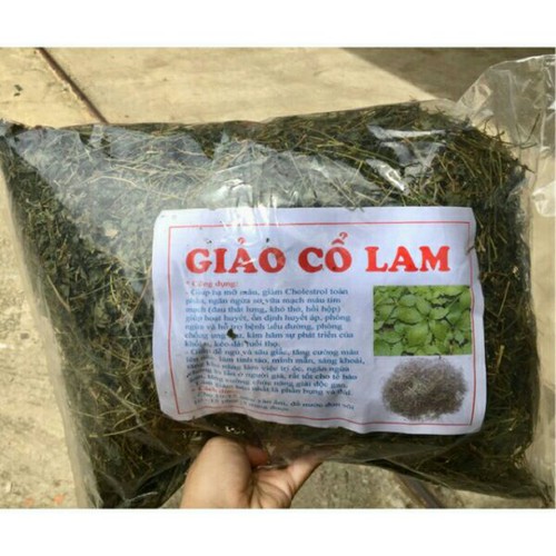 Trà Giảo cổ lam Sa Pa (loại 7 lá sao khô) gói 500g dùng thử
