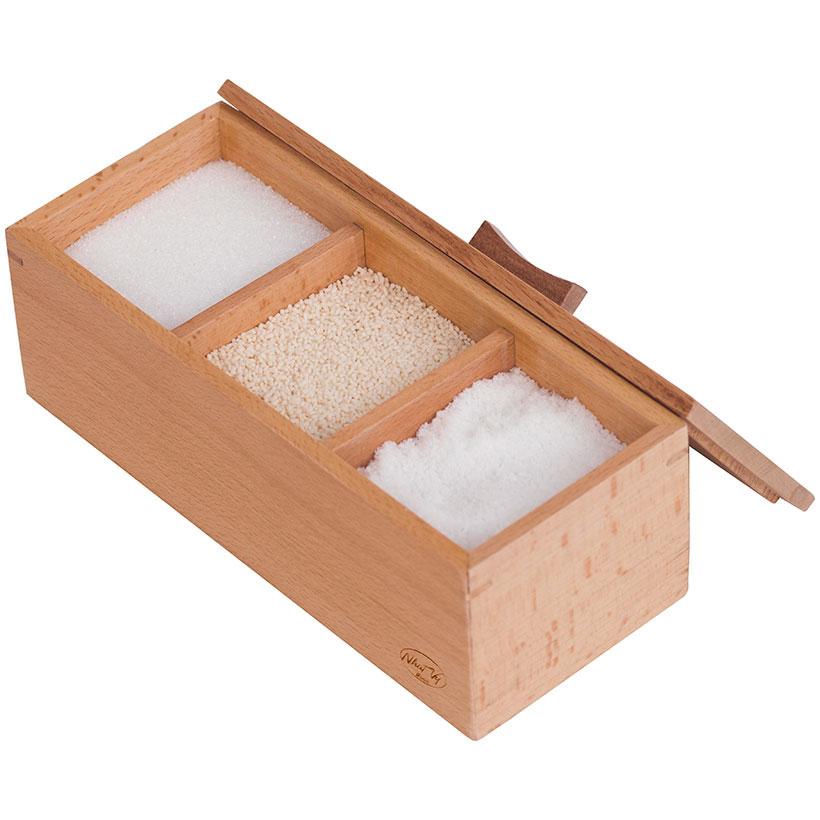 [HCM]Hũ đựng gia vị 3 ngăn Nhatvywood SC01