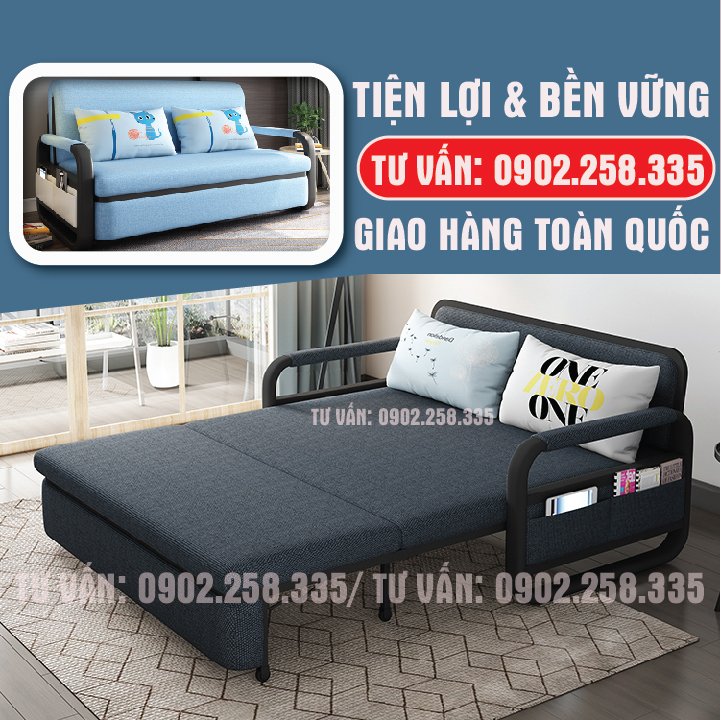 [Trả góp 0%]Ghế Sofa Giường Sofa Đa Năng Kiêm Giường Thông Minh Gia Đình - Công Ty - Giá Tốt Giường Ghế Hiện Đại