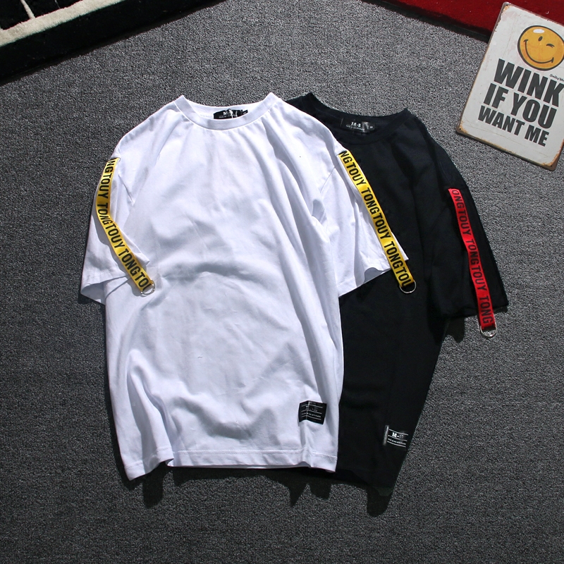 [HCM]Áo Thun Nam Nữ- Kèm dây kiểu