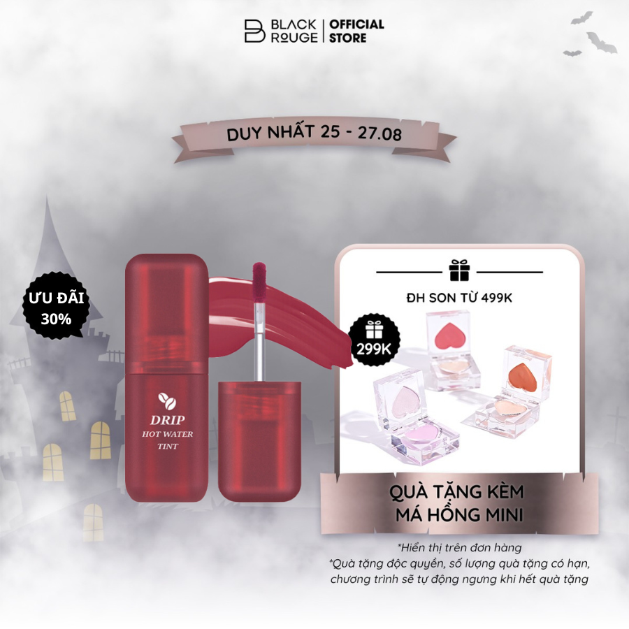 Son Tint Black Rouge Drip Hot Water Tint 45,7g