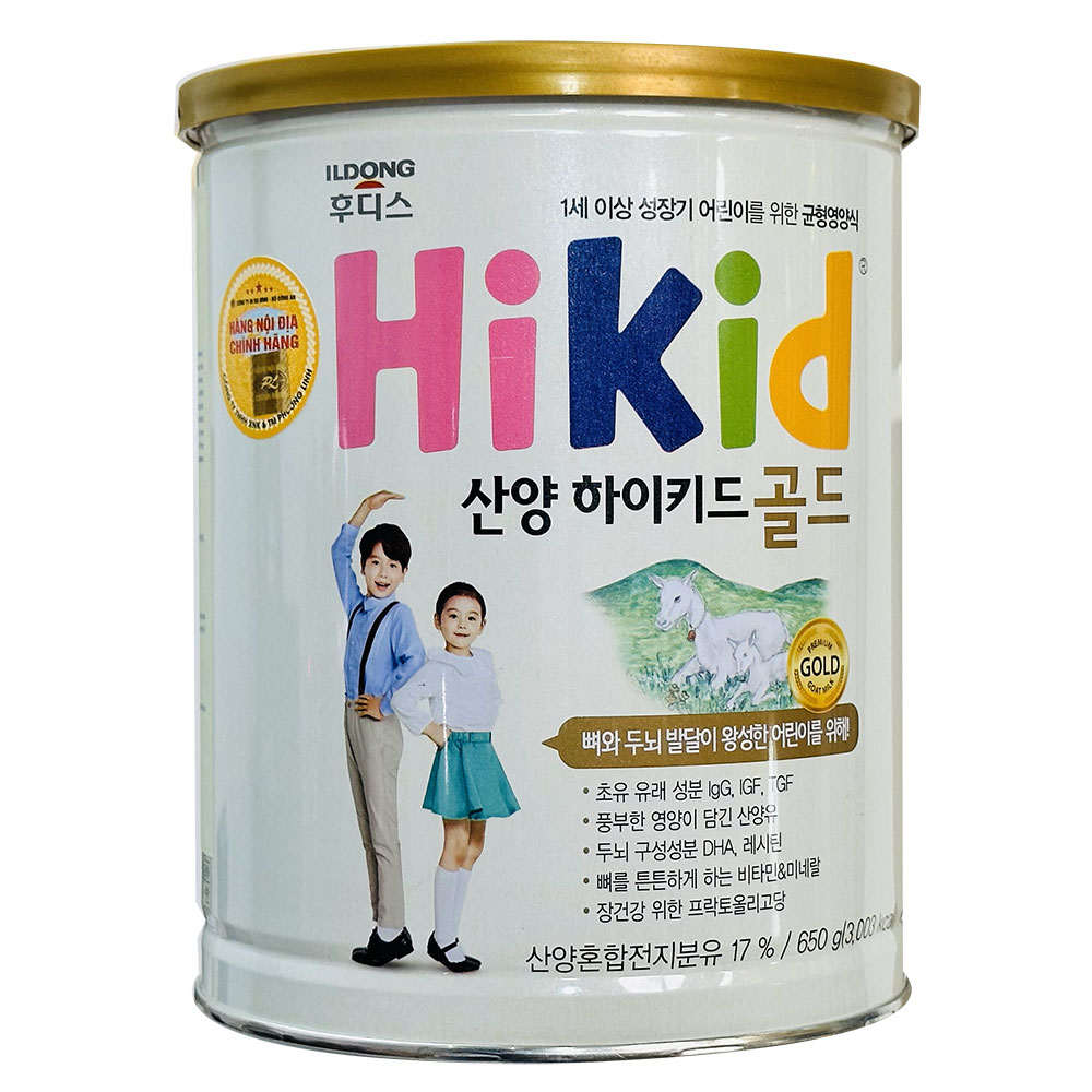 Sữa hikid dê 650g date 7-2024