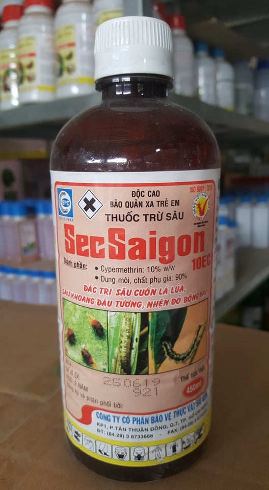 SEC SAIGON - THUỐC TRỪ SÂU - Chai 450ml