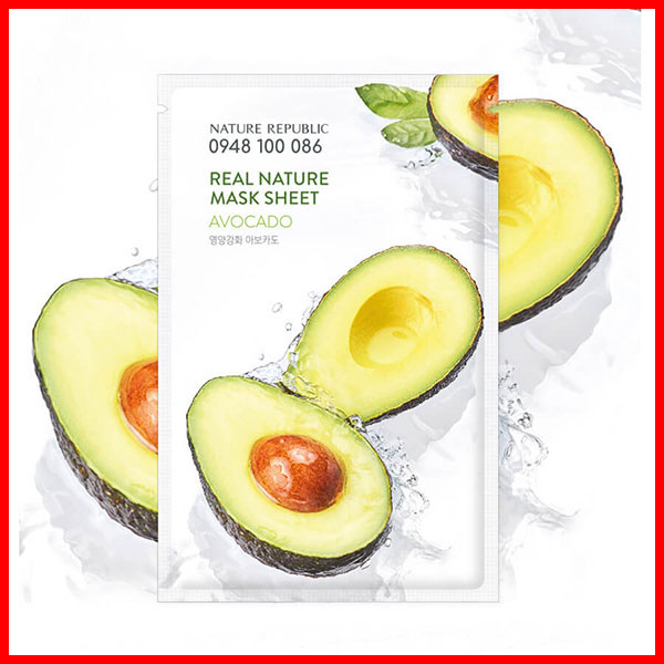 Mặt Nạ Giấy Nature Republic Loại Quả Bơ