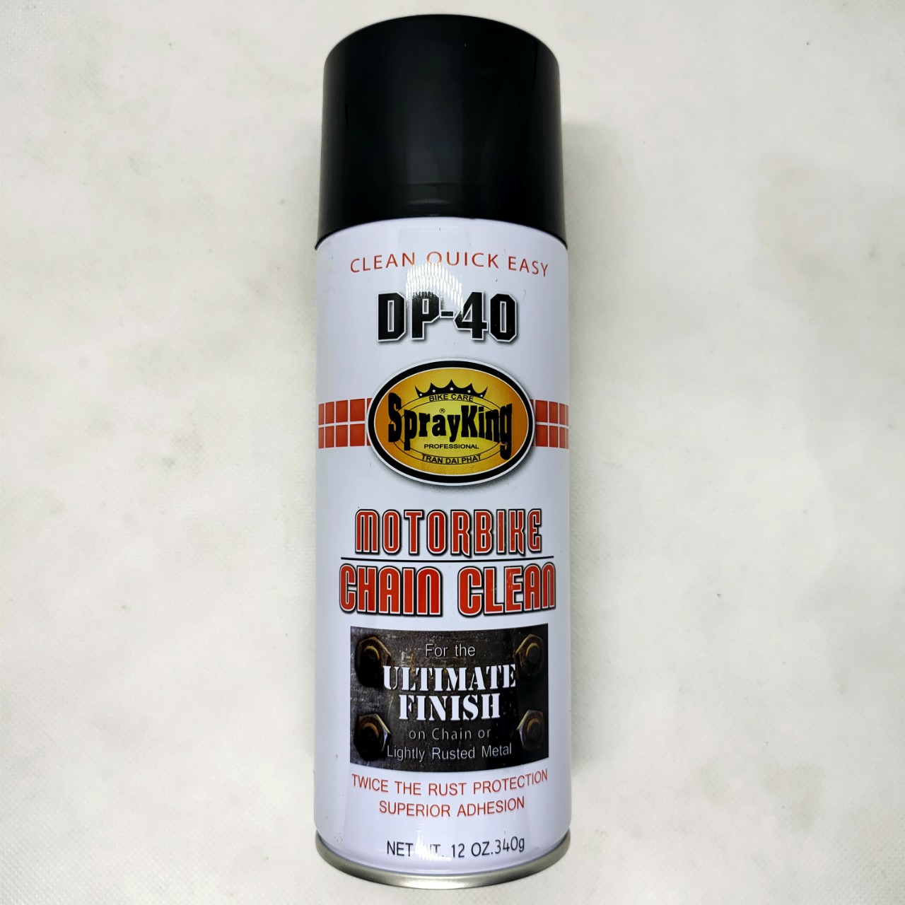 RỬA DÂY SÊN NHANH VÀ DỄ DÀNG CHO XE MÁY, MÔ TÔ DP-40, 450ml (Motorbike Chain Clean DP-40, 450ml)