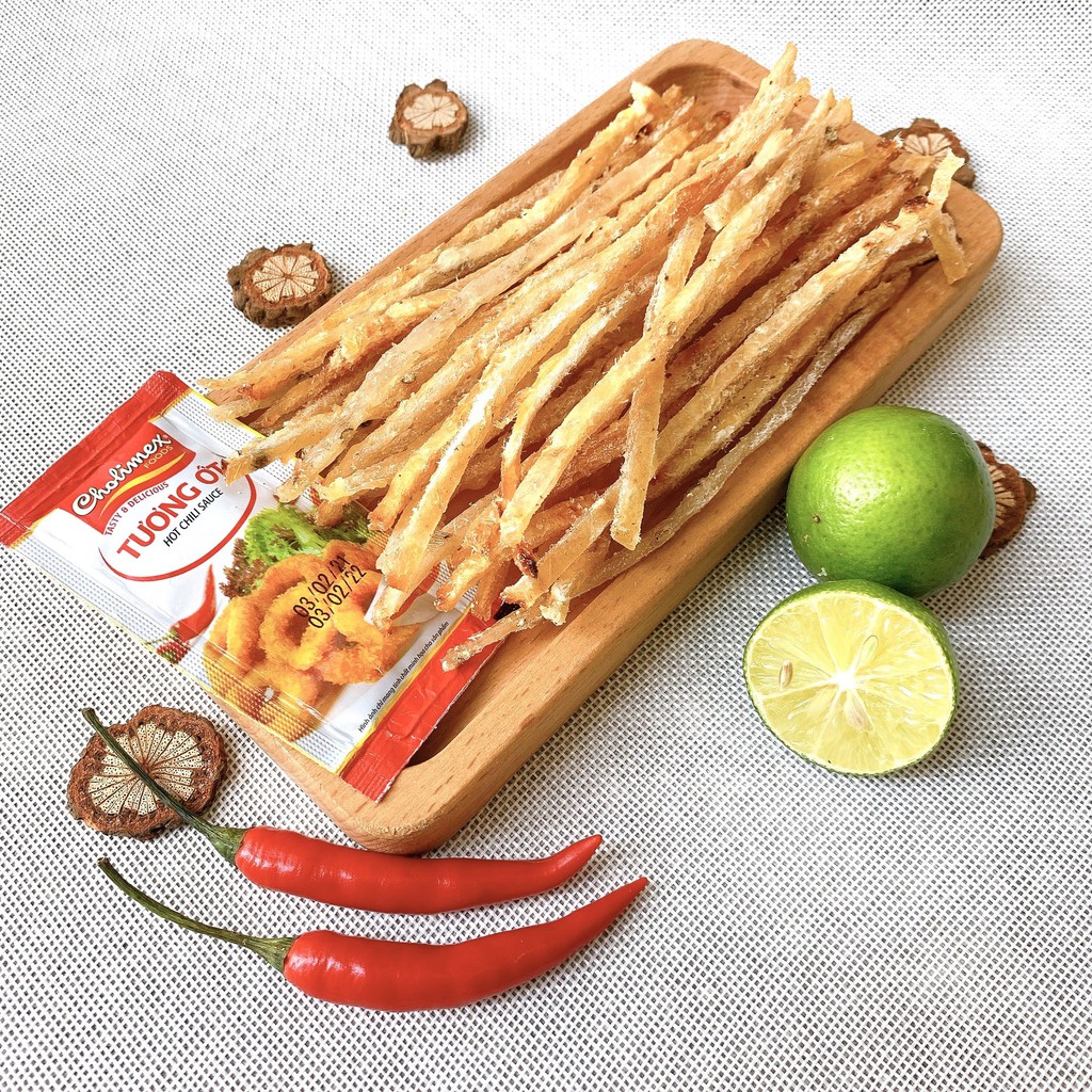 Cá thiều cắt sợi 250g , ăn vặt lastfoods hà nội đặc sản các miền ngon giá rẻ