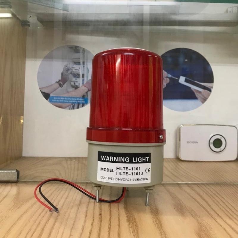 Đèn xoay cảnh báo có còi báo động 220v