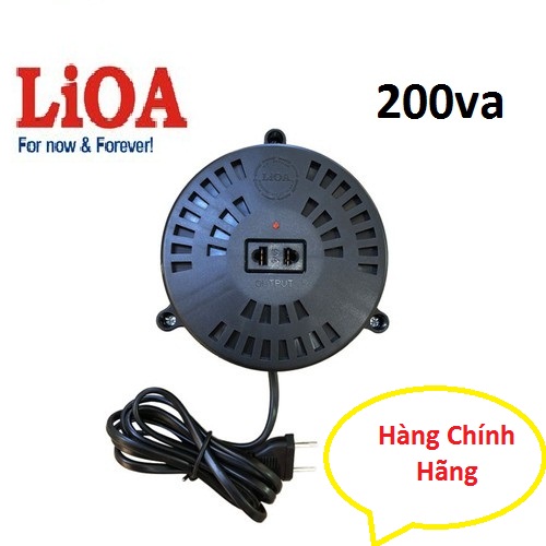 Bộ đổi nguồn 220v sang 100v lioa 200va- Hàng chính hãng