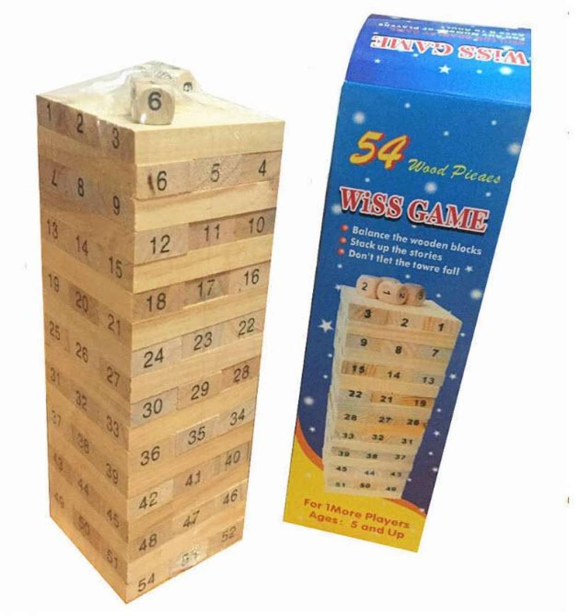 Bộ trò chơi rút gỗ wood toys loại lớn