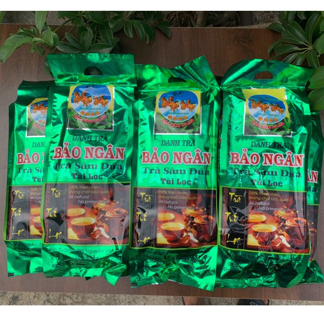 COMBO 2 GÓI Trà Sâm Dứa Bảo Ngân túi lọc 350gr