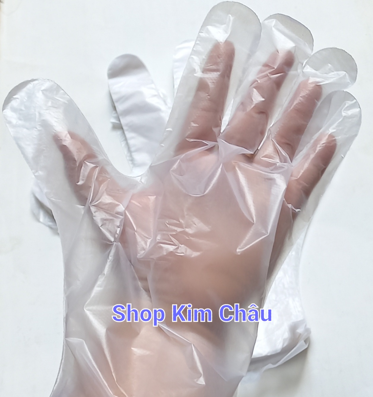 [100gram loại dày] Bao tay xốp - bao tay nilon dùng 1 lần tiện lợi, chất liệu nilon dày , dai , khó rách