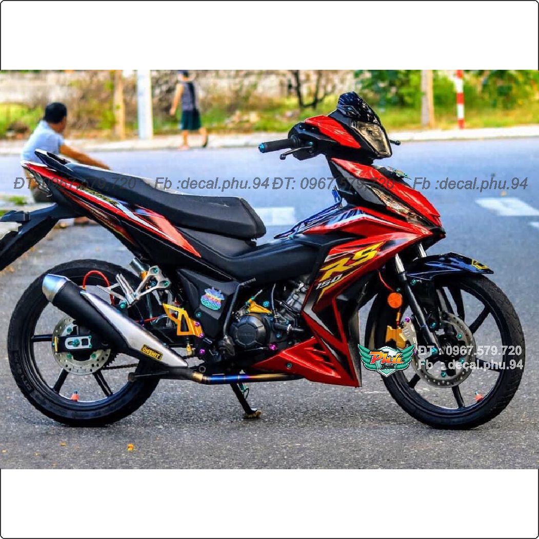 Tem rời Winner Rs đỏ đen