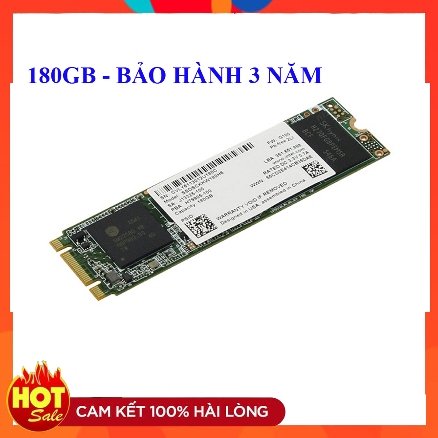 Ổ cứng SSD Intel 180GB M.2 2280