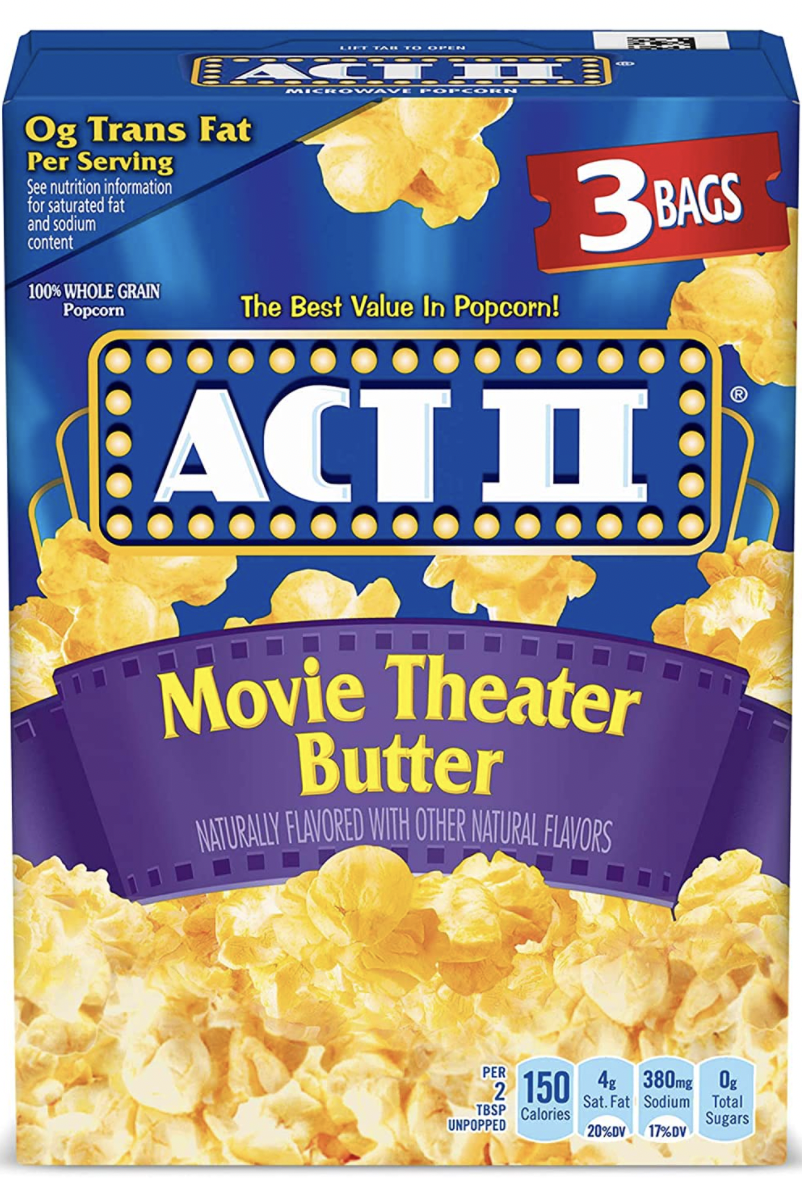 Bỏng ngô Act II Microwave Popcorn Movie Theater butter 234g- nhập khẩu Mỹ