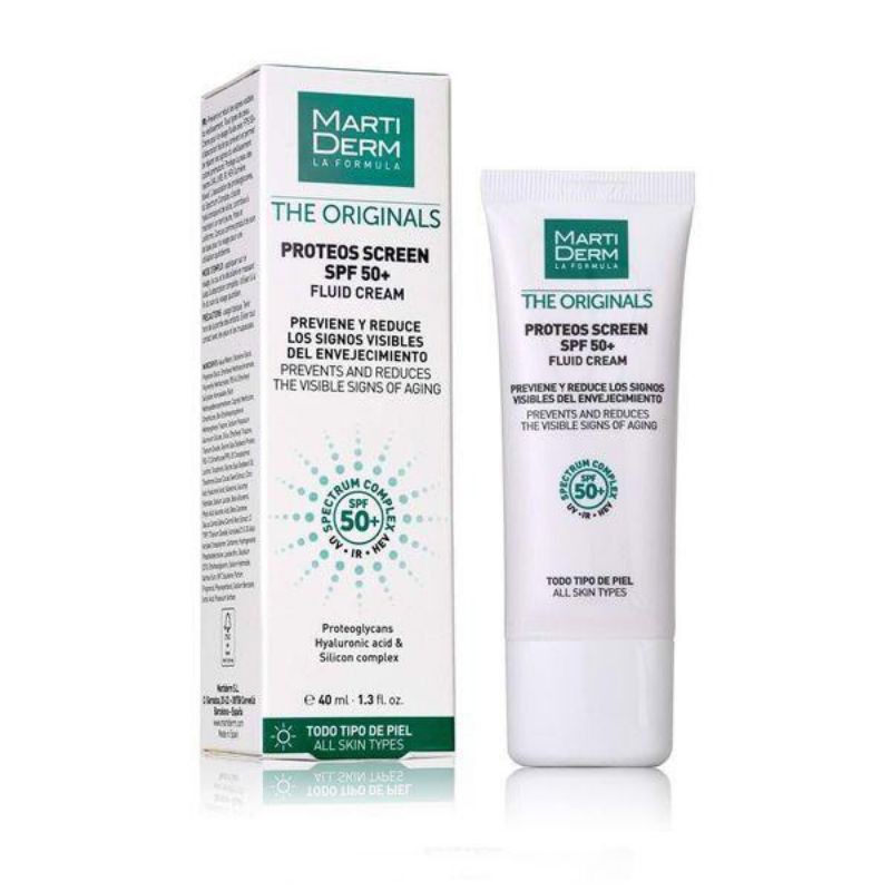 Kem chống nắng Martiderm Proteos Screen SPF 50 Fluid Cream.