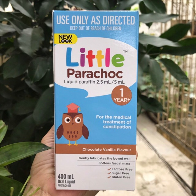 _ siro little parachoc táo bón cho trẻ từ 1 tuổi - 400ml