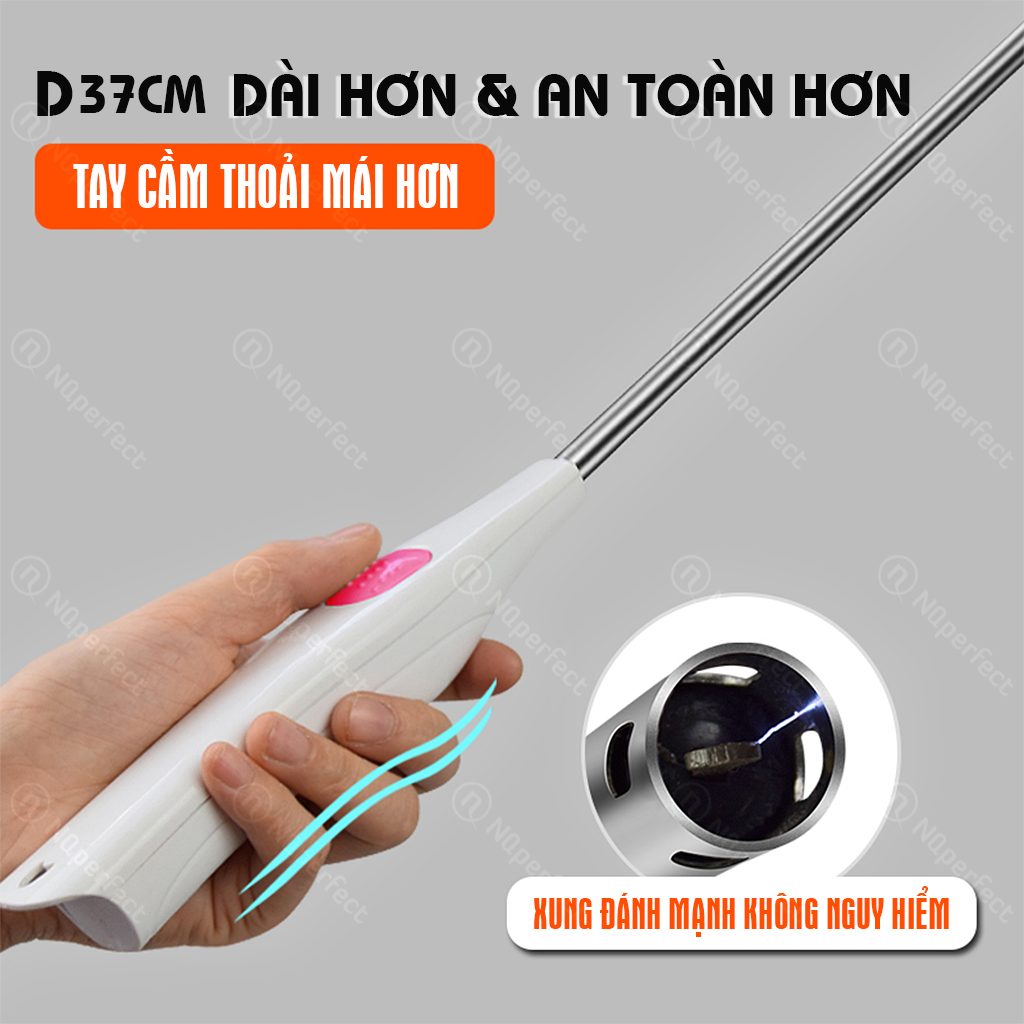 [HCM]Phụ kiện đánh lửa bếp gas nâng cấp dài 37.8cm (bằng điện tử bằng pin 1.5v) đánh lửa cực nhạy an toàn hơn