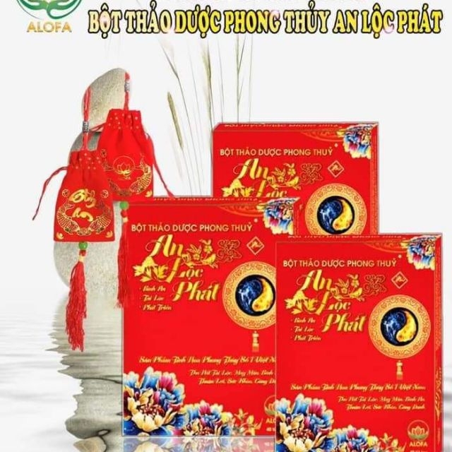 Bột Phong Thủy Thu Hút Tài Lộc Alofa 15 Gói Nhỏ Thu hút TÀI LỘC