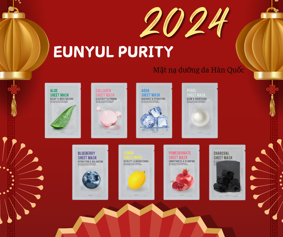 Mặt nạ dưỡng da hàn quốc eunyul purity sheet mask