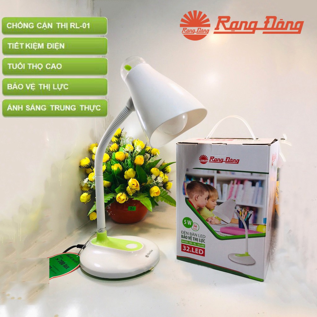 Đèn học để bàn rạng đông chống cận , đèn bàn học sinh cao cấp , đèn ngủ , đèn trợ sáng rạng đông