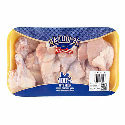 3F Cánh tỏi gà 500gr [HCM]