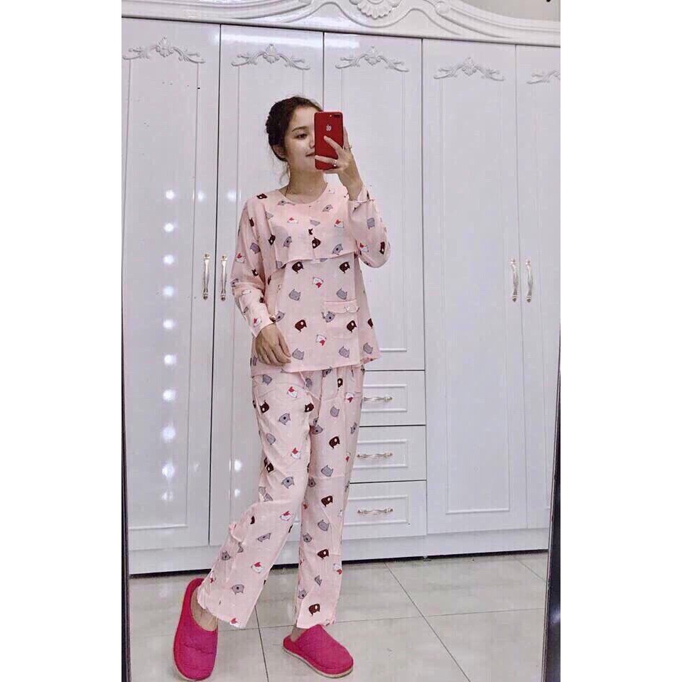 Bộ lanh sau sinh đủ size hàng đẹp