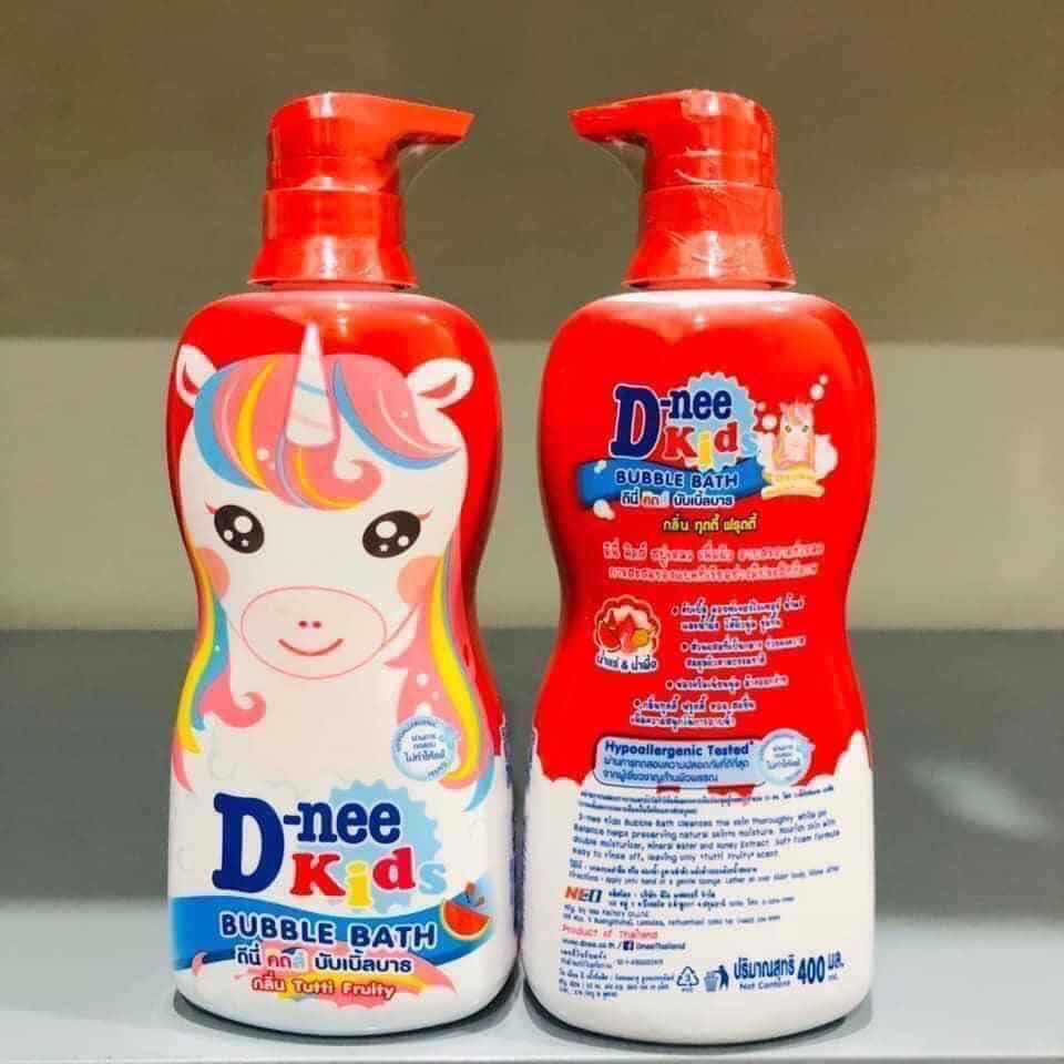 Sữa tắm gội cho bé Dnee kids Thái Lan 400ml