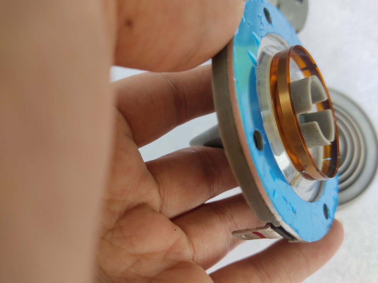 Coil loa treble rời 38mm nhôm dẹt -coil loa treble 450-cọc loa cao cấp- giá 1 cái