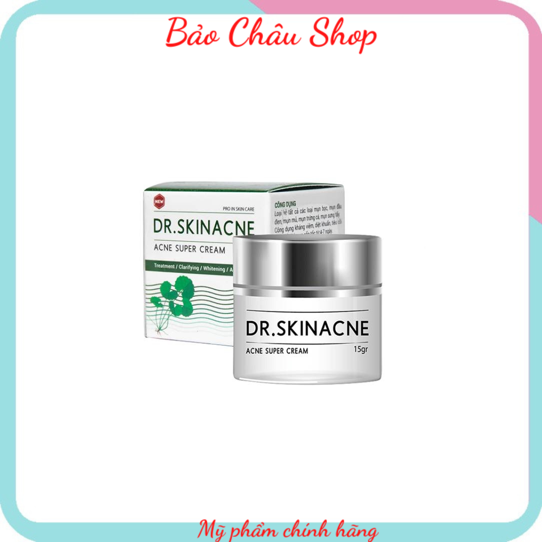 Gel ngừa mụn xóa thâm dr skincare hũ 15gr