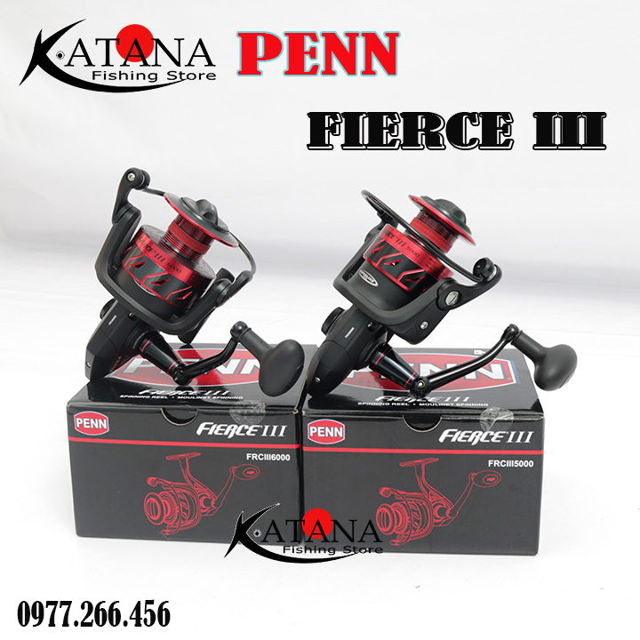 Máy câu bạo lực - penn fierce 3 - 5000 6000