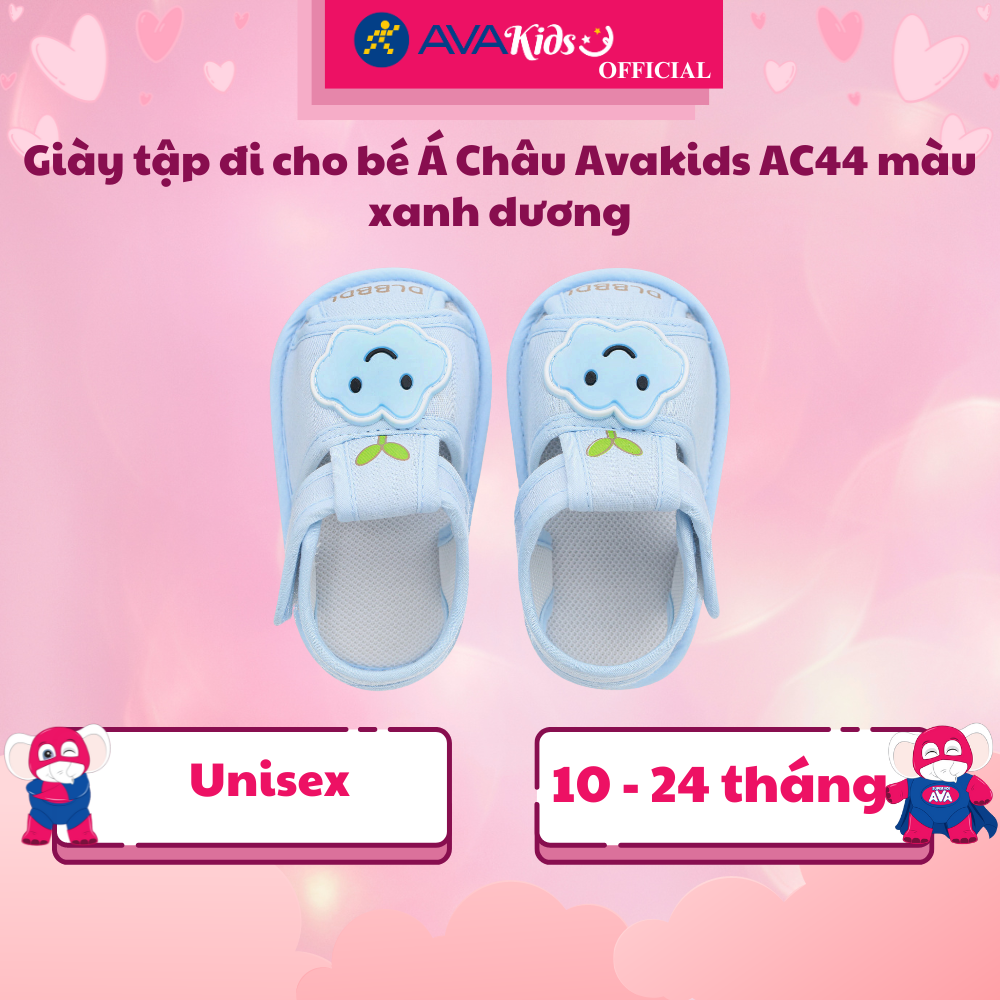 Giày Tập Đi Cho Bé Á Châu Avakids AC44 ( 10 - 24 tháng )