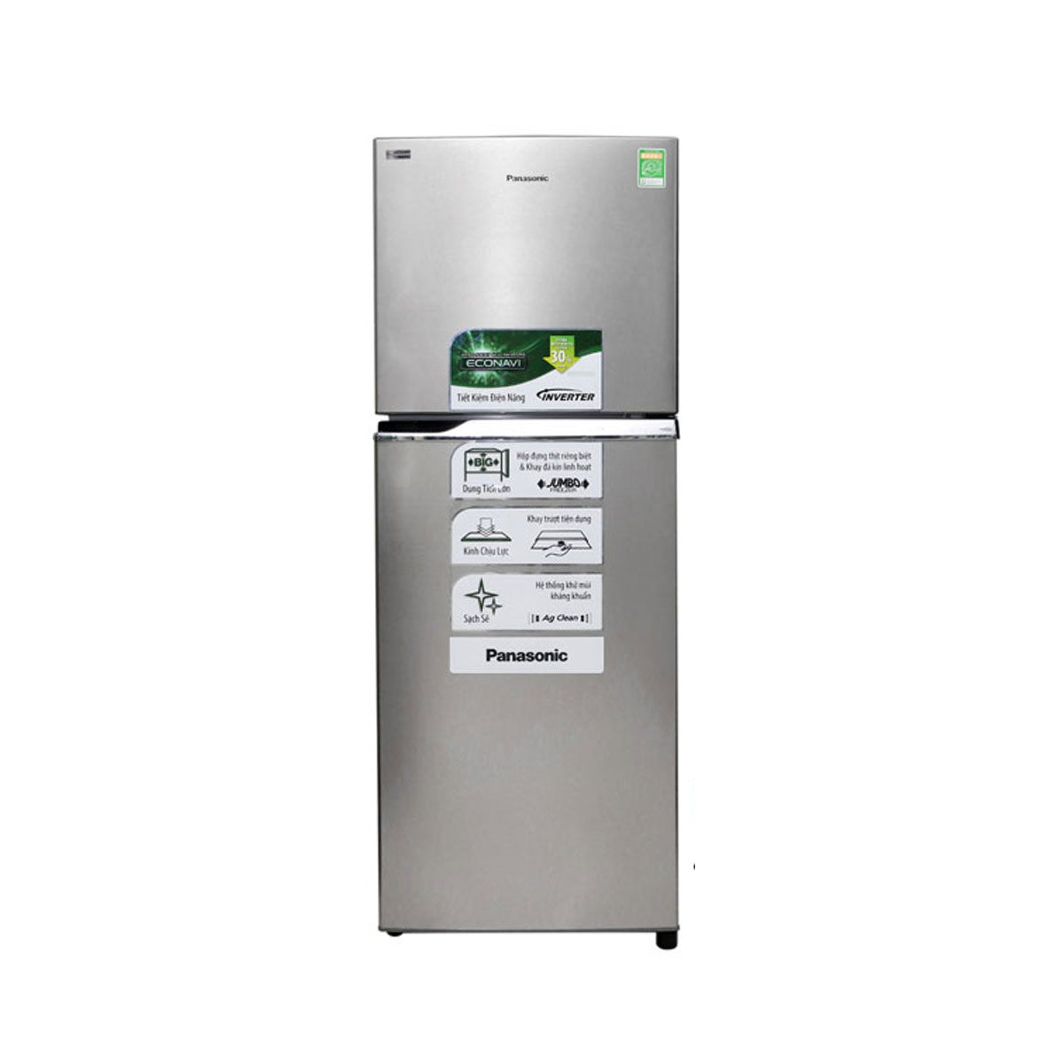 Tủ lạnh panasonic inverter 234 lít nr-bl267vsv1