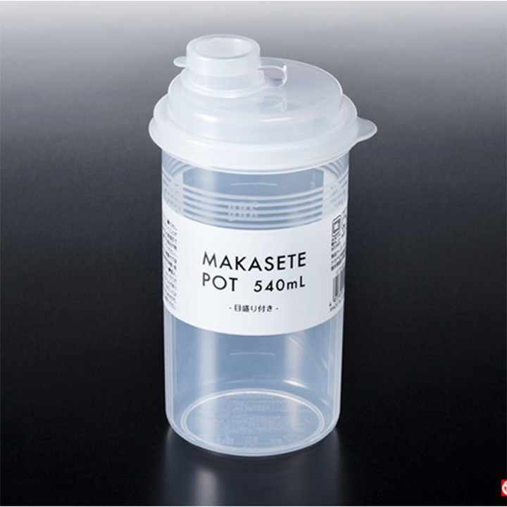 Bình đựng nước, pha sữa, nước trái cây có vạch chia Nakaya 540ml Nhật Bản