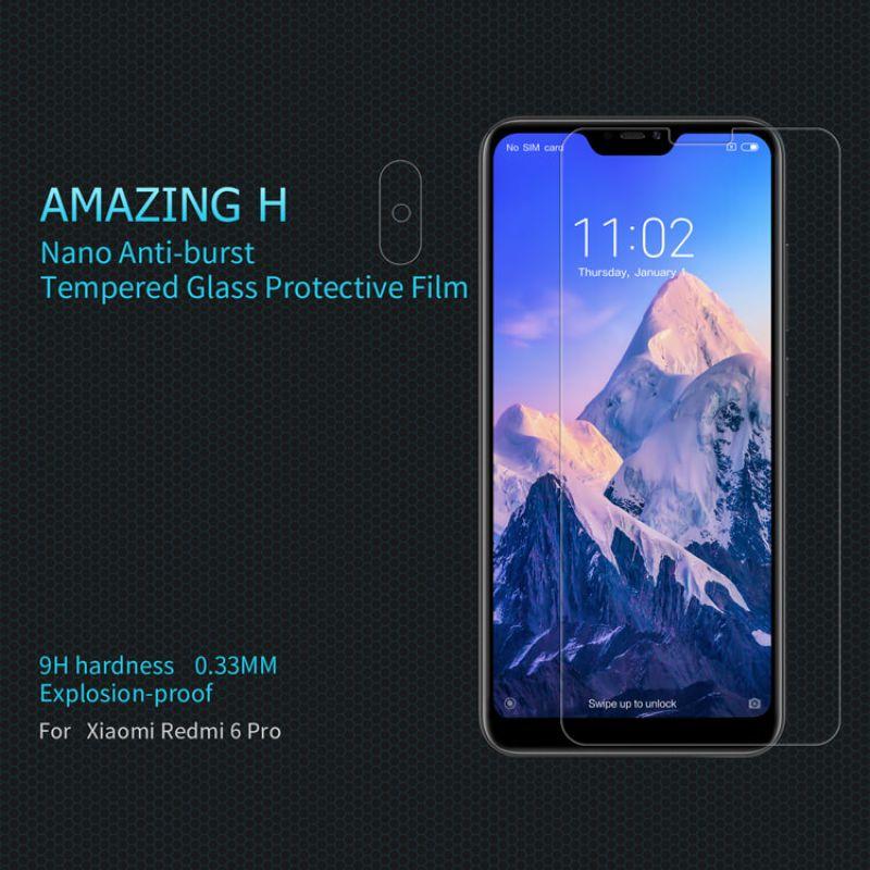 Kính cường lực xiaomi redmi 6 pro / mi a2 lite