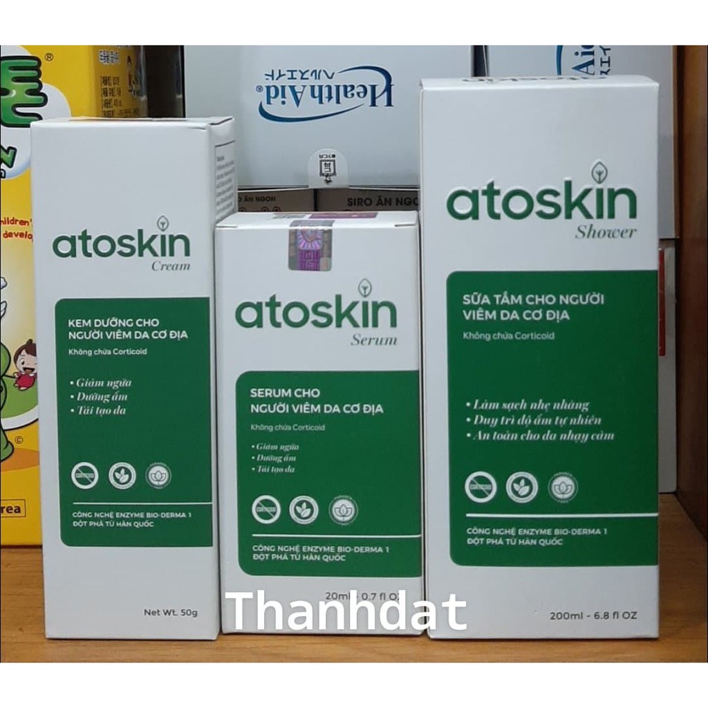 Atoskin - hỗ trợ da cơ địa