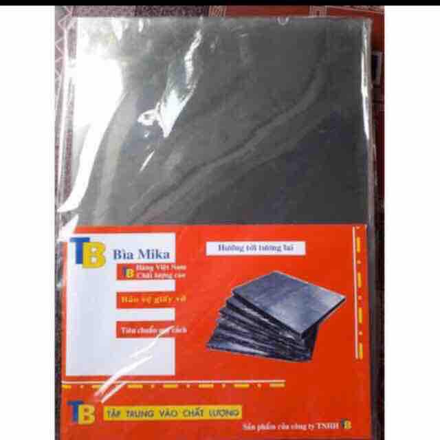 [HCM]Bìa kiếng mica A4 đài loan mỏng 1.2 ( combo 10 miếng)