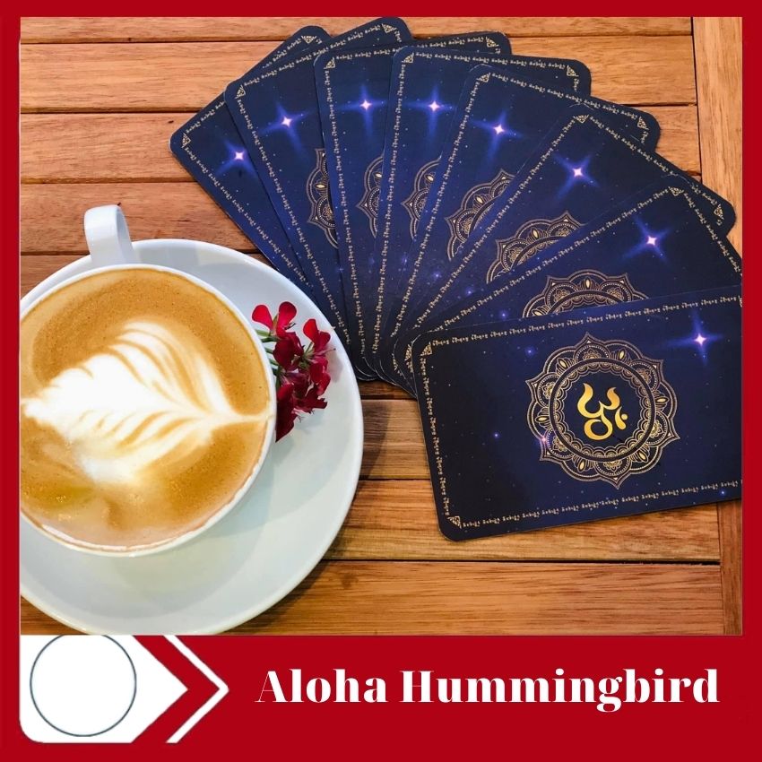 [KM] Bộ  Trong suốt , tập hợp lời khuyên hàng ngày theo từng lá , Aloha Hummingbird AL12