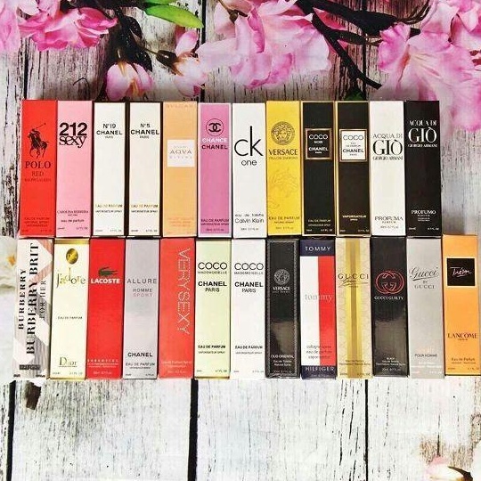 Nước hoa chiết 20ml mẫu 4d-dạng lăn- nước hoa nữ - nam