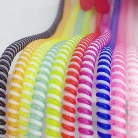 Bộ 10 dây quấn tai nghe, cáp sạc 2 màu , bảo vệ chống đứt, chống gãy, chống rối, dây quấn cáp sạc, dây quấn tai nghe - Giao màu ngẫu nhiên