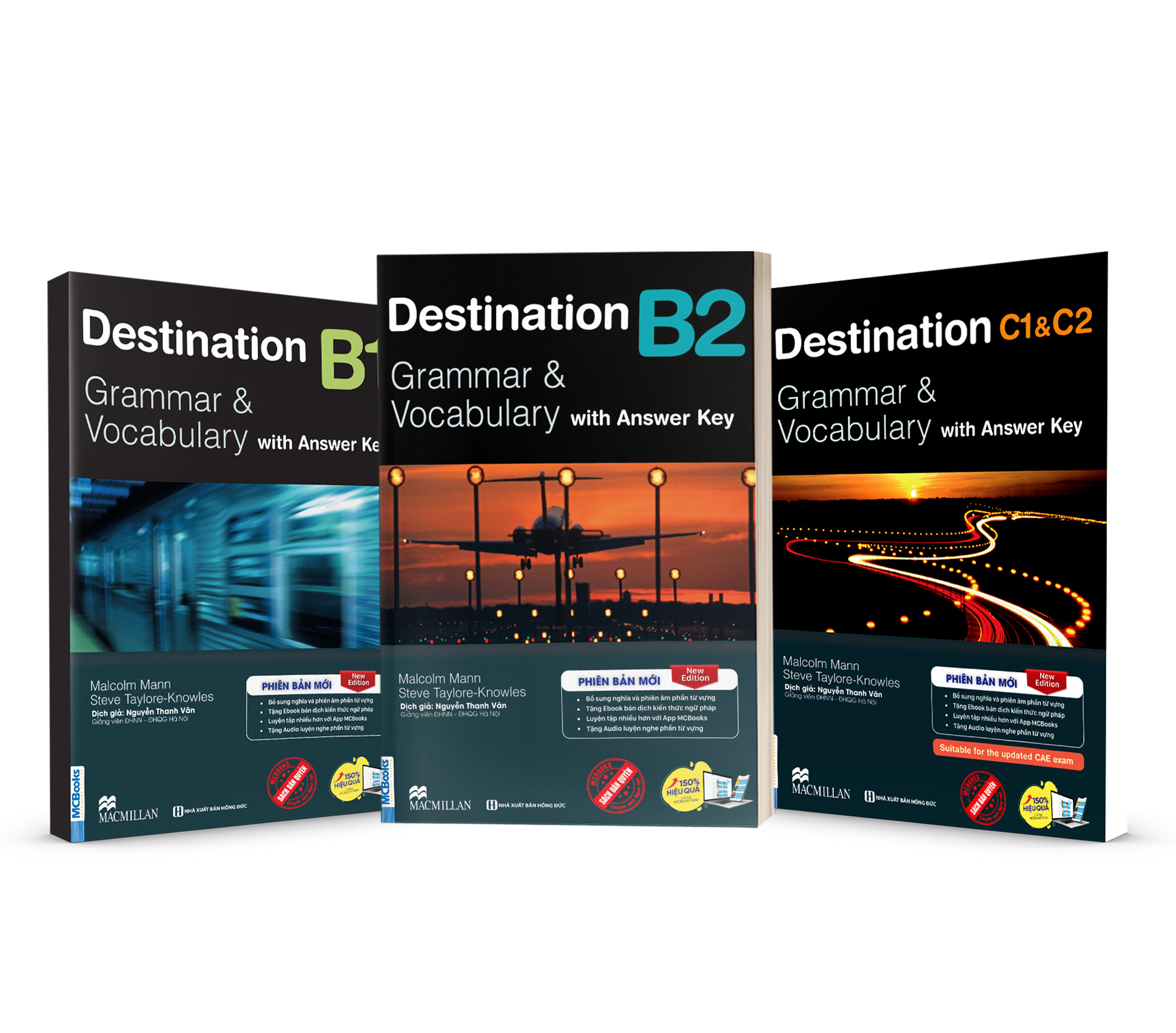 Sách - Combo 3 Cuốn Sách Destinationb1, B2 Và C1&C2