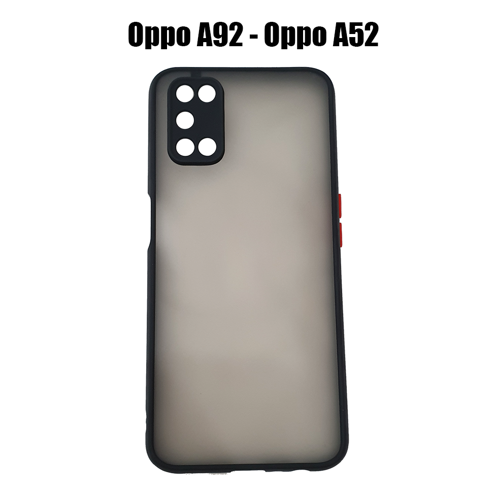 Ốp lưng nhám bảo vệ camera oppo a92 - oppo a52