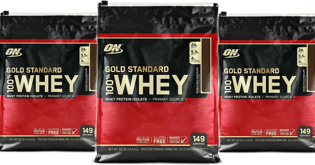 Thực phẩm bổ sung Optimum Nutrition Whey Gold Standard 10Lbs