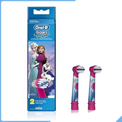 Bộ 2 đầu bàn chải thay thế trẻ em Oral-B Disney Frozen cho bé - Made in Germany
